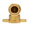 Quickfitting 1/2in Push-to-Connect x 1/2in FNPT Brass Hy-Ear Elbow Fitting LF810FHR - alternate 2